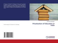 Copertina di Privatization of Education in India