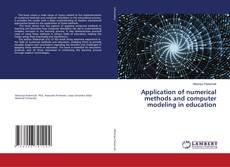 Capa do livro de Application of numerical methods and computer modeling in education 