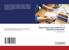 Buchcover von Approaches and methods of teaching languages