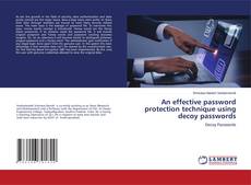 Copertina di An effective password protection technique using decoy passwords