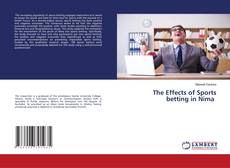 Portada del libro de The Effects of Sports betting in Nima