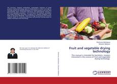 Couverture de Fruit and vegetable drying technology