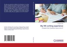 Buchcover von My 9th writing experience