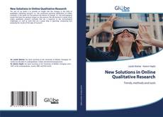 Copertina di New Solutions in Online Qualitative Research