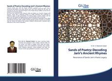 Bookcover of Sands of Poetry: Decoding Jarir's Ancient Rhymes