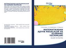 Bookcover of MATEMATIKADAN AJOYIB MASALALAR VA ULARNING YECHIMLARI