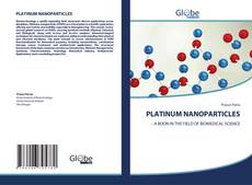 Bookcover of PLATINUM NANOPARTICLES