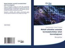 Buchcover von Metall silisidlar asosida termodatchiklar olish texnologiyasi