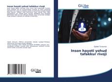 Capa do livro de Inson hayoti yohud tafakkur rivoji 