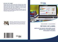 Bookcover of METODIK QO‘LLANMA
