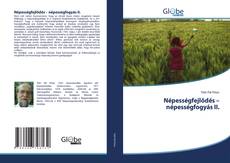 Capa do livro de Népességfejlődés – népességfogyás II. 