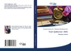 Capa do livro de Yosh ijodkorlar—2024 