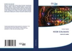 Capa do livro de HISOB (CALCULUS) 