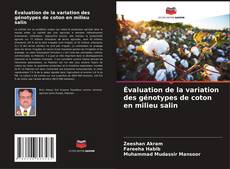 Copertina di Évaluation de la variation des génotypes de coton en milieu salin