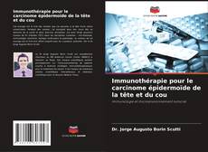 Copertina di Immunothérapie pour le carcinome épidermoïde de la tête et du cou