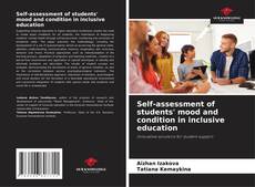 Bookcover of Self-assessment of students' mood and condition in inclusive education