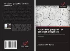 Capa do livro de Nauczanie geografii w szkołach miejskich 