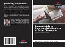 Copertina di Fundamentals for Psychoanalytic Research of Social Phenomena