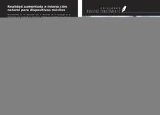 Buchcover von Realidad aumentada e interacción natural para dispositivos móviles