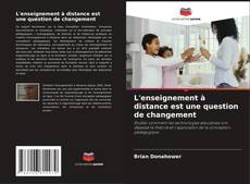 Copertina di L'enseignement à distance est une question de changement