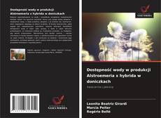 Dostępność wody w produkcji Alstroemeria x hybrida w doniczkach的封面