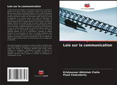 Capa do livro de Lois sur la communication 
