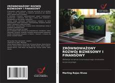 ZRÓWNOWAŻONY ROZWÓJ BIZNESOWY I FINANSOWY的封面