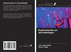 Buchcover von Experimentos en microbiología