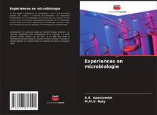 Capa do livro de Expériences en microbiologie 