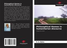 Copertina di Philosophical themes in humanitarian discourse