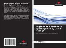Borítókép a  Negation as a relation in Ngum a Jemea by David Mbanga - hoz