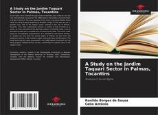 A Study on the Jardim Taquari Sector in Palmas, Tocantins kitap kapağı