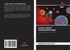 Lung cancer immunotherapy kitap kapağı