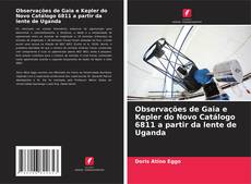 Capa do livro de Observações de Gaia e Kepler do Novo Catálogo 6811 a partir da lente de Uganda 