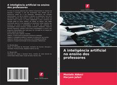 Capa do livro de A inteligência artificial no ensino dos professores 