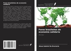 Buchcover von Foros brasileños de economía solidaria