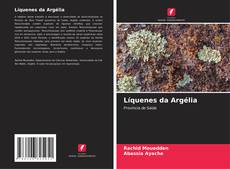 Capa do livro de Líquenes da Argélia 