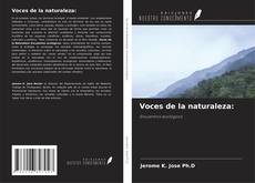 Capa do livro de Voces de la naturaleza: 