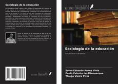 Portada del libro de Sociología de la educación
