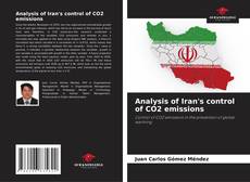 Buchcover von Analysis of Iran's control of CO2 emissions