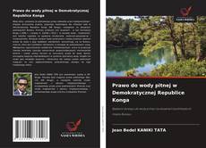 Prawo do wody pitnej w Demokratycznej Republice Konga kitap kapağı