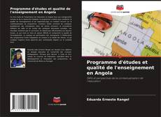 Buchcover von Programme d'études et qualité de l'enseignement en Angola