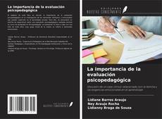 La importancia de la evaluación psicopedagógica的封面