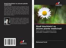 Portada del libro de Studi biochimici su alcune piante medicinali
