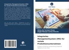Bookcover of Integriertes Managementsystem (IMS) für soziale Produktionsunternehmen