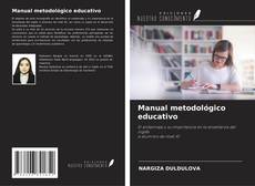 Capa do livro de Manual metodológico educativo 