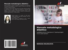 Couverture de Manuale metodologico didattico
