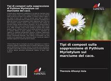 Portada del libro de Tipi di compost sulla soppressione di Pythium Myriotylum sul marciume del caco.