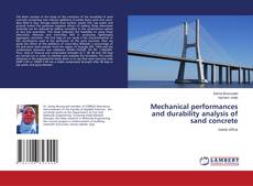 Buchcover von Mechanical performances and durability analysis of sand concrete