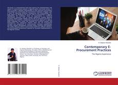 Buchcover von Contemporary E-Procurement Practices